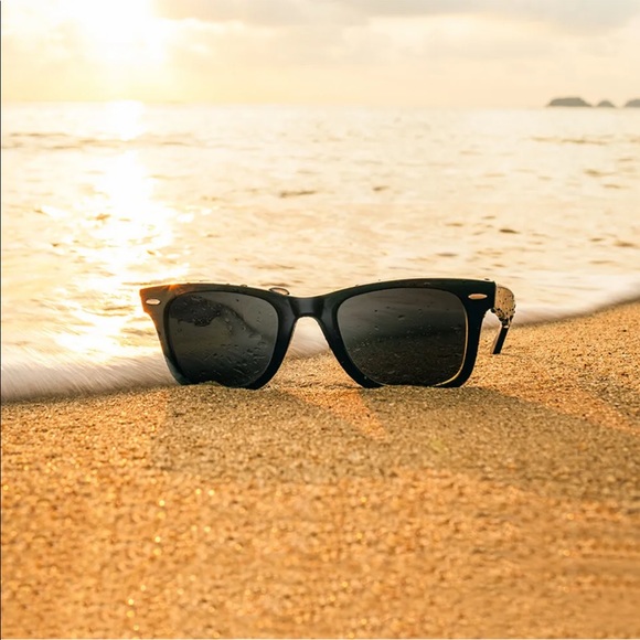 Gioventù Luxury Polarized Black Out Sunglasses - Picture 3 of 4